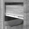 Bathroom Cabinet with Shelf Grey Sonoma 30.5 x 30 x 101 cm
