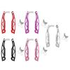 Bike V Brake Caliper Set Bicycles Rear Front Long Arm Brakes Aluminum Alloys Side Pull Brake for Cruiser Kids