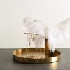 Ronde Metalen Decoratieve Schalen 12,5/20/30cm Sieraden Display Plaat Kaptafel