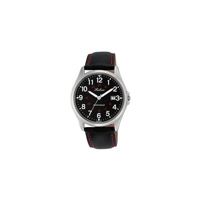 Citizen Q&Q Analog Waterproof Watch Date Leather Strap D026-305 Men's Black