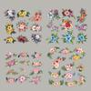 New Full-Page Flower & Butterfly Heat Transfer Sticker