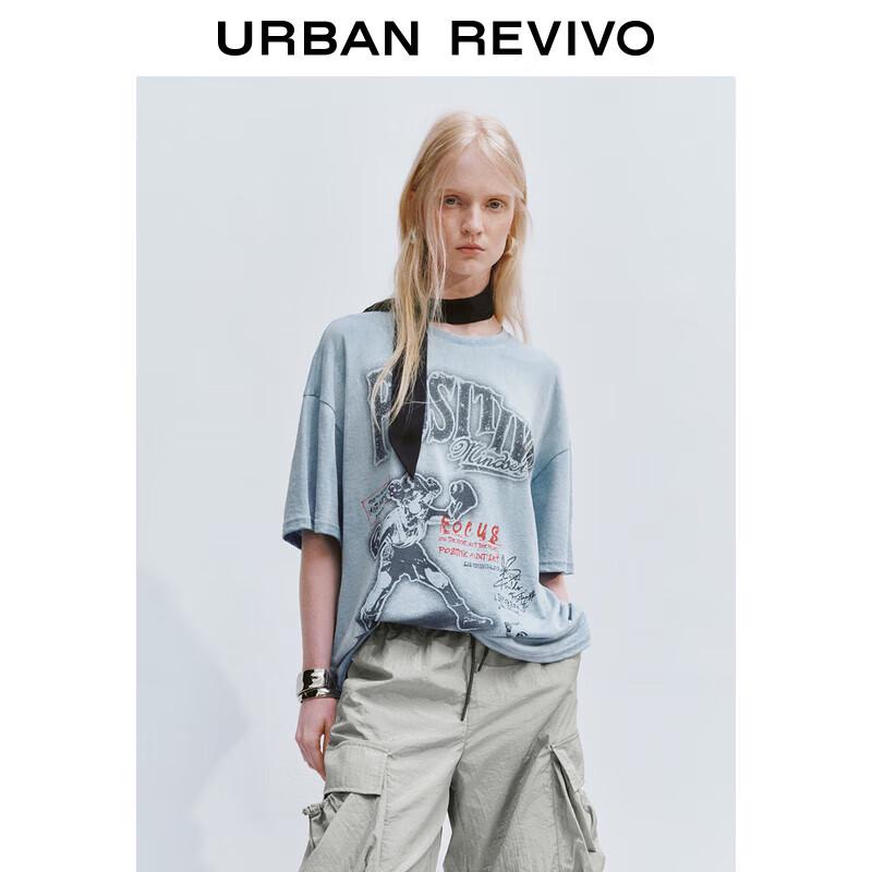 UR Women s Retro Boxing Print Tee S