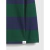 Gap Boys' 2025 Spring and Autumn New Pure Cotton Striped Long-Sleeved Polo Shirt Kidsren's Clothing Top American Version 791611