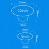 Swimming Pool Floating Chemical  Dispenser With Thermometer Disinfection
