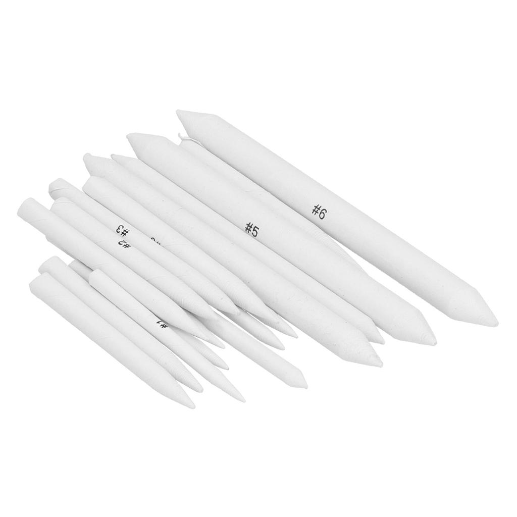 28pcs Blending Stumps Set Sandpaper Pencil Sharpener Student Sketch Drawing Tool