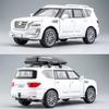 Масштаб 1/32 Nissan Patrol SUV, имитация модели автомобиля из сплава, детская металлическая игрушка со звуком и светом, литая под давлением, подарок для мальчиков, подарок