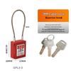 Bedi 38mm Industrial Safety Padlock: Engineering Plastic Insulated Electrical Lockout/Tagout (LOTO)