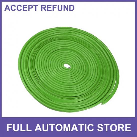 

ONE Car Door Edge Guard 328ft U Shape Rubber Protector Green Universal