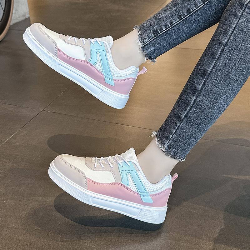 Брендовые белые туфли женские осенние и зимние скейтбордные туфли студенческие — фото 4