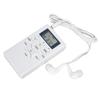 QQT102 Professional Radio   Portable FM Stereo Receiver with LCD Display Earphone