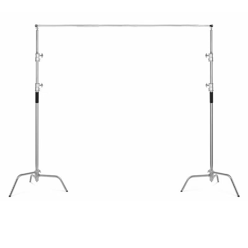 OLOEY Magic Leg Photography Studio Light & Background Stand Set