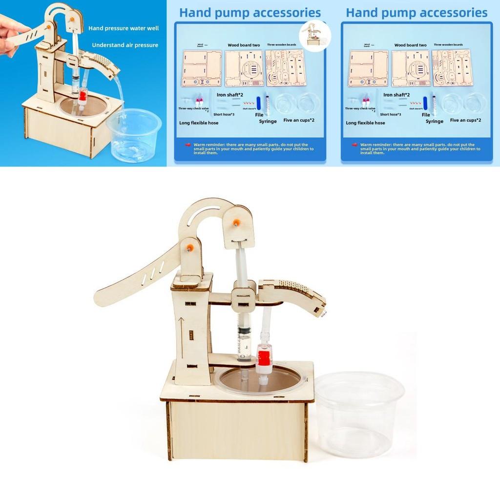Childrens Physics Experiment Kit Hand Water Pump For Stem Learning