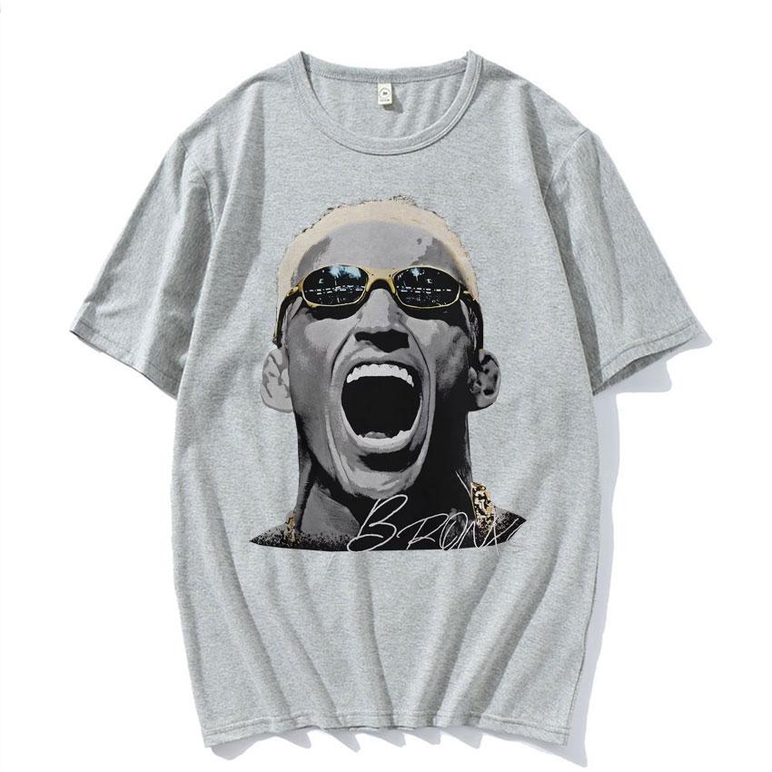Limited Charles Oliveira Vintage Graphic T Shirt Unisex Fashion Hip Hop Cool Tshirts Unisex High Quality Casual Loose Tshirt Tops