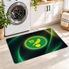 Flannel Kitchen Mat Norwich City Football Soft Area Rug Non Slip Floor Carpet Home Decoration