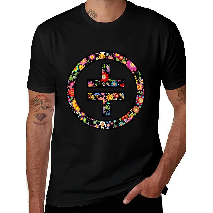 Take That- Floral T-shirt Korean Fashion Anime Rapper Graphic T-shirt Men's Luxury Clothing