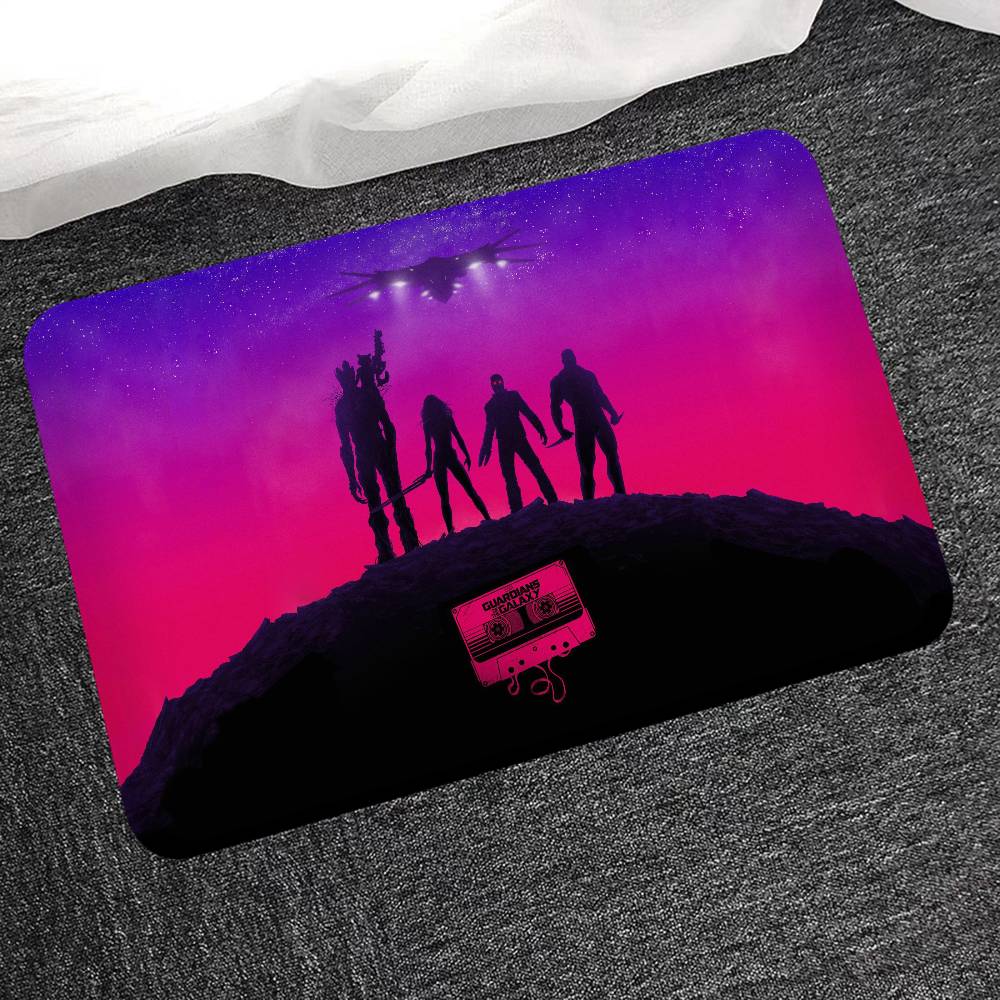 

American Guardians Of The Galaxy Door Mat Washable Non-Slip Living Room Sofa Chairs Area Mat Kitchen Doormat Area Rug 40x60 cm