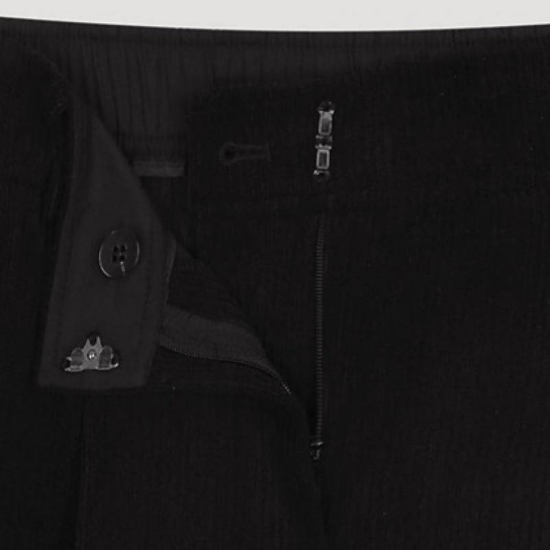  She S miSS  Corduroy Back Banding Wide pantS SwwSlo42840 Bk