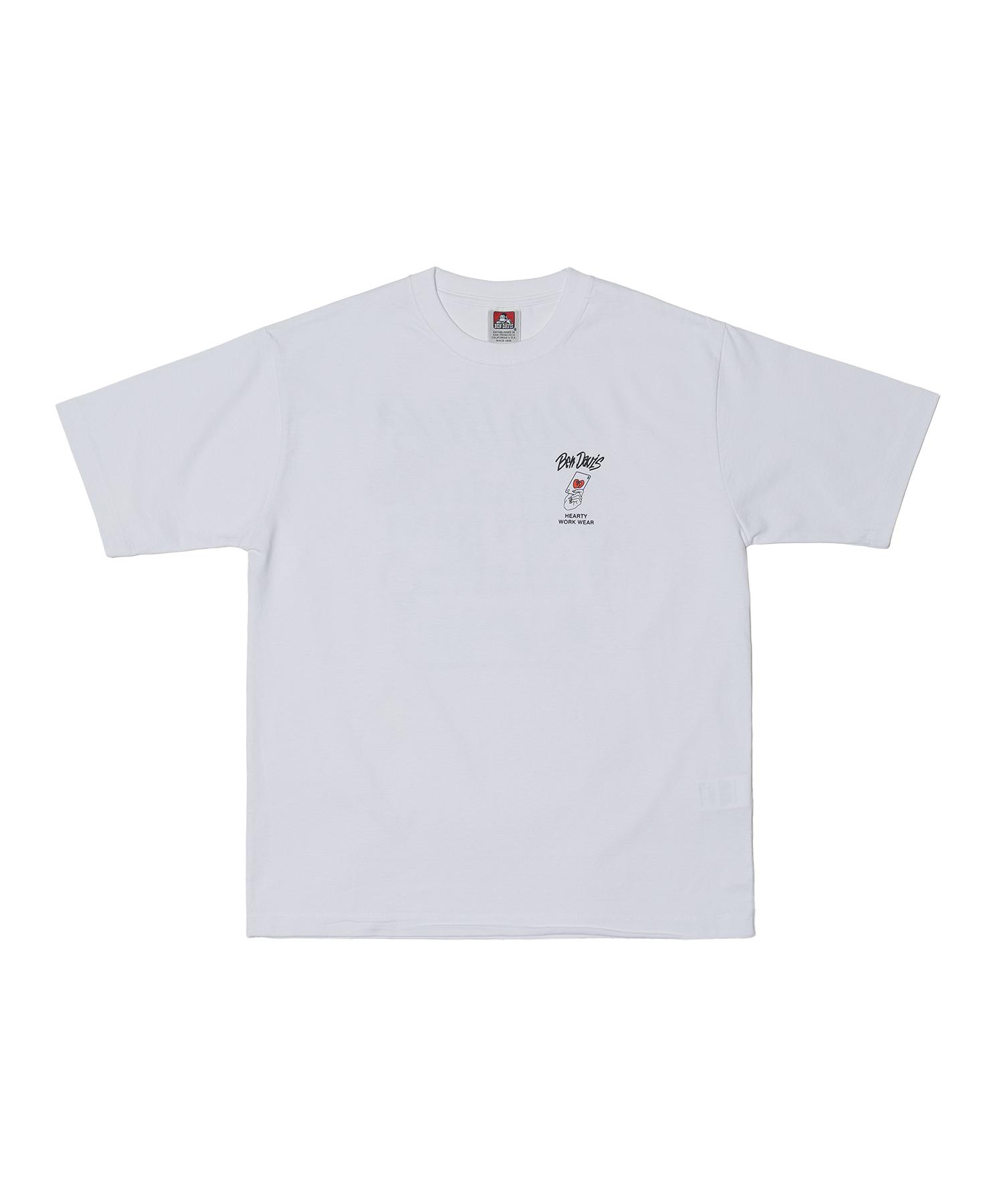 Белая футболка Ben Davis White Label Grateful Белая White/L