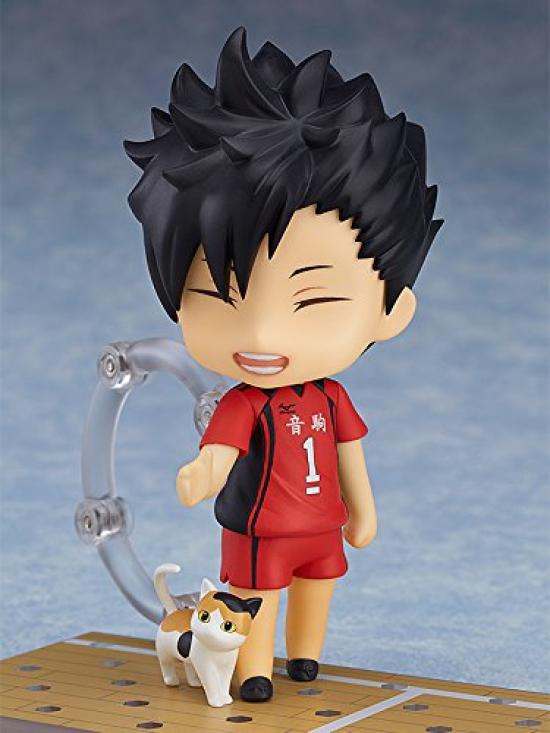 Nendoroid Karasuno High School Shiratorizawa Academy Kuroo Tetsuro ABS PVC Painted Movable Figure Haikyu!! vs. Non-scale &