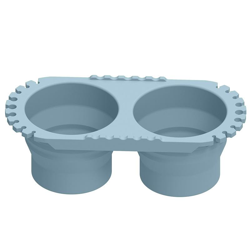 1Pz Secchio Pieghevole Portatile in Silicone per Studenti d'Arte, Secchiello per Acquerelli e Pittura, Secchiello Multifunzione per Lavaggio Pennelli