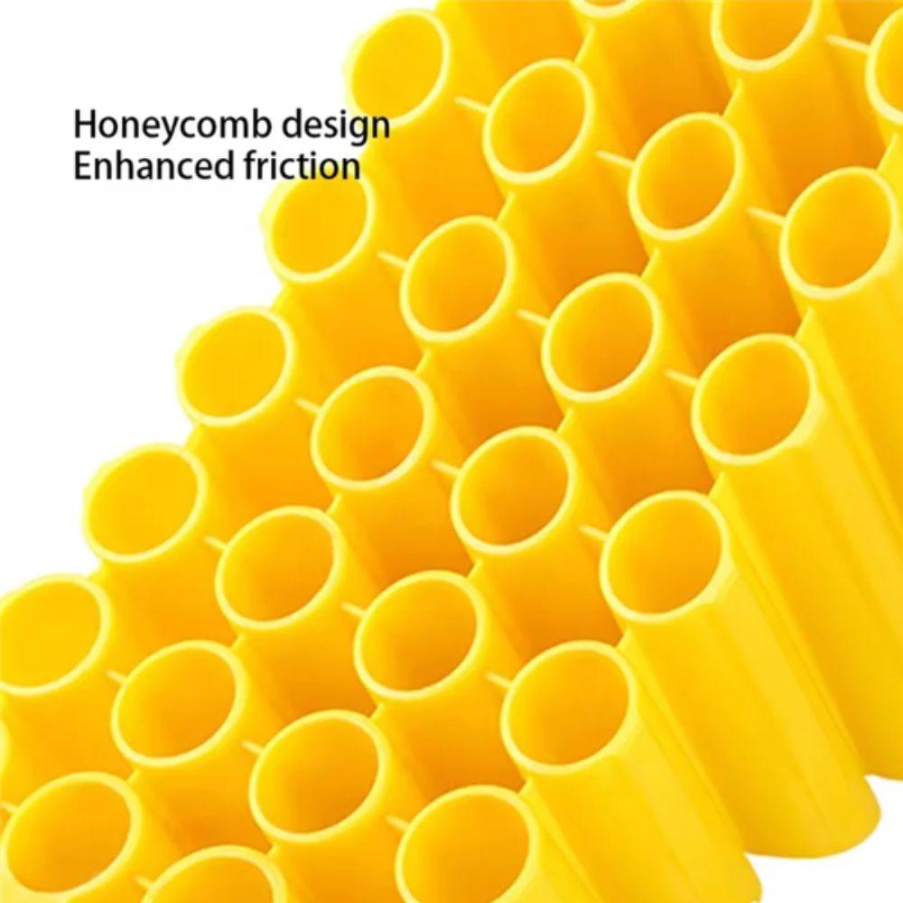 Heavy Duty Wheel Stoppers Lightweight Wheel Chock Stopper Block ABS Stop Slider Garage