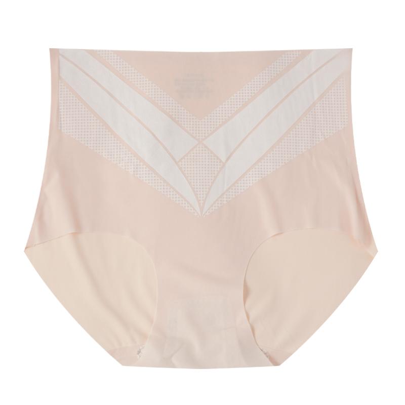 Tummy-tucking Shaping Panties Underwear Breathable Hip-lifting Invisible Shaping High-waisted Trousers for Women