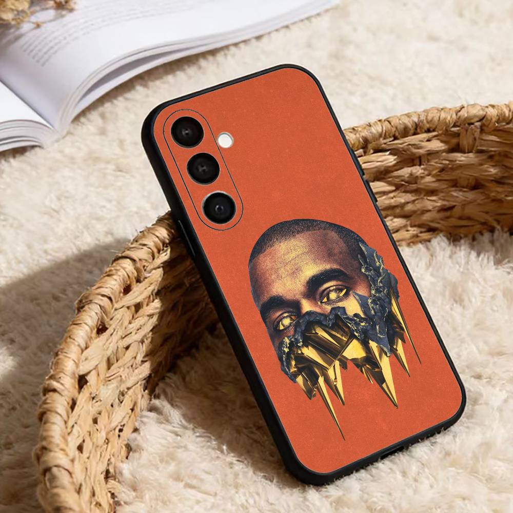 

Singer Rapper K-kanye Phone Case For Samsung Galaxy A13,21s,22,31,32,52,53,71,72,73,Soft Black Cover Samsung a71 4g