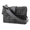 Fendi Marsupio Baguette Shoulder Bag 7M0295 3WAY Clutch Black Nylon Canvas/leather Mens Used