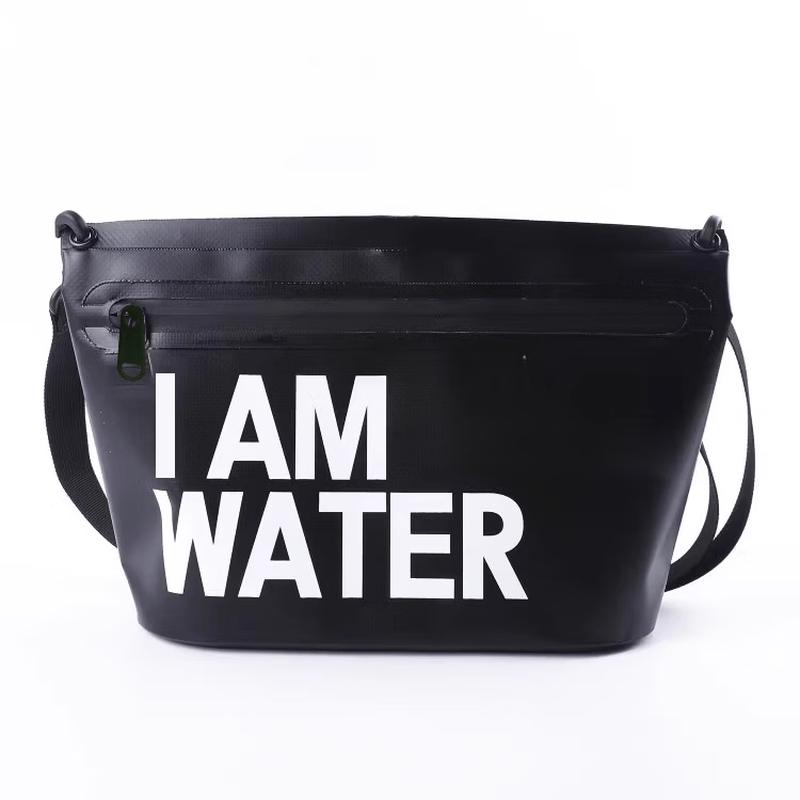 Waterproof PVC Mesh Crossbody Pouch 20cm L x 10cm W x 20cm H