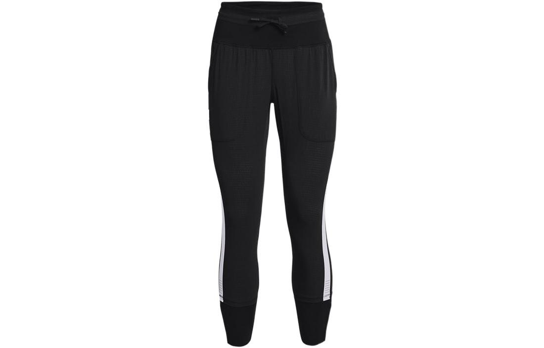 Under Armour Knitted Sweatpants Women s Black Moderate Cuffed Pants 1361367-001 S