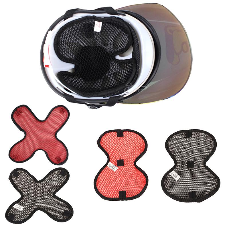 Wabenhelm-Isolierpolster, 1 Stück, Atmungsaktives Netzgewebe, Schweißabsorbierend, Rutschfest, Motorrad-Essential