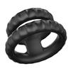 Silicone Double Penis Ring Delay Ejaculation Cock Rings Male Dick Erection Erotic CockRings Multi Wearing Ways Sex Toys for Men