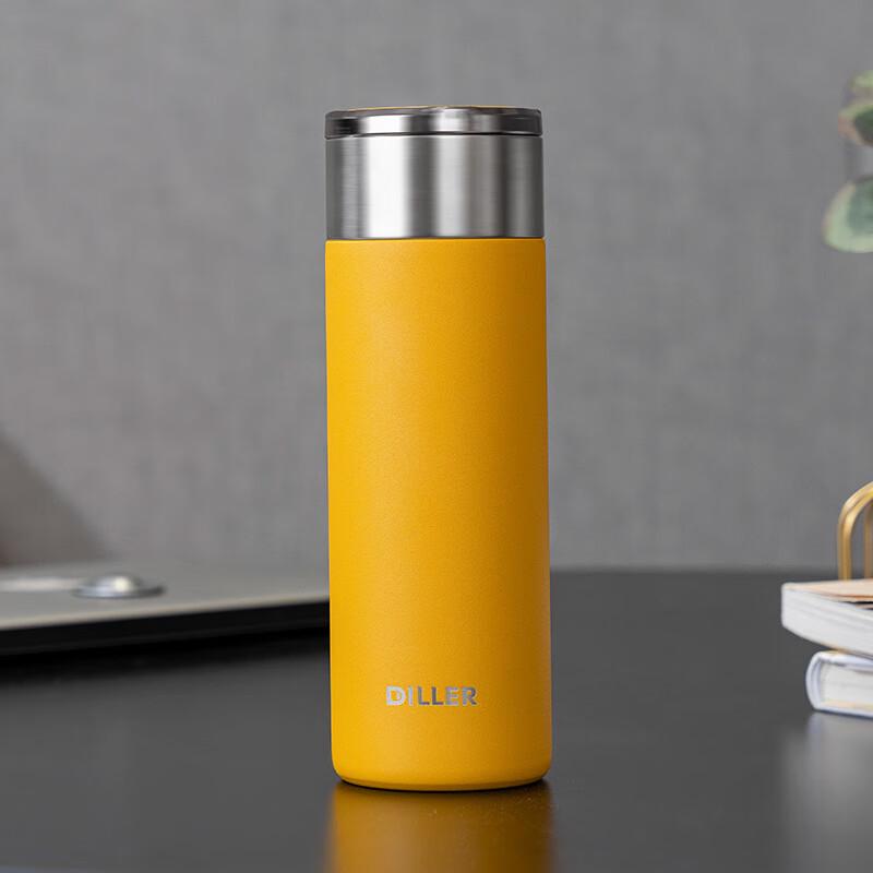 Diller 316 Stainless Steel Tea Infuser Insulated Travel Mug