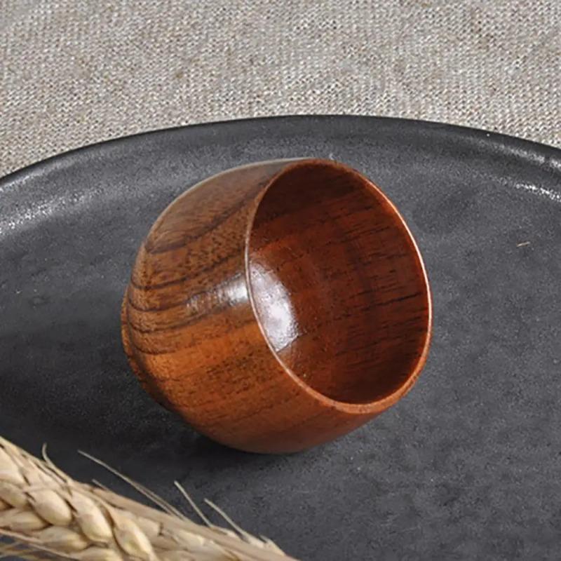 

1 шт. Деревянная чашка для чая в винтажном стиле, кружка с большим животом, кружка для пива, молока, воды, посуда для питья, чайная посуда, товары для дома, кухни, бара 1pc