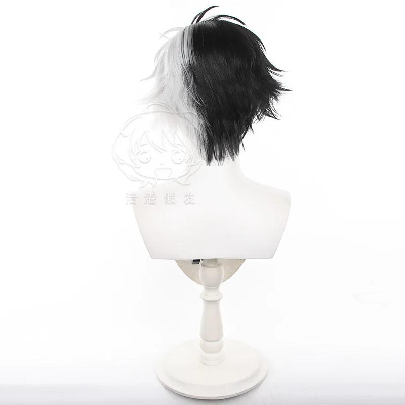 Anime Haruka Sakura Cosplay Wig Wind Breaker Cosplay Synthetic Hair 30cm Short Halloween Party Wig Props