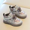 Children's Sports Shoes 2025 Spring and Autumn New Boys' Casual Board Shoes High-top Girls' Little White Shoes Soft-soled Baby Shoes List