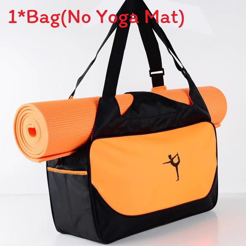 Yoga Bag With Large Capacity Waterresistant Oxford Material For Fitness And Outdoor Activities