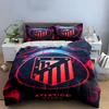 """Atletico Madrid Bettwäscheset"" Bettwäsche Bettbezug-Set Bettbezug Kissenbezüge""" (1 * Bettbezug 2 * Kissenbezüge, ohne Bettdecke)