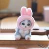 Cute Shark Cat Fried Shrimp Cat Plush Toy Pendant Keychain Beautiful Room Shark Cat Car Bag Decoration Doll Opening Holiday Gift