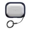 Removable Stand Latch Earphone Case for Airpods 4 3 1 Pro2 Wireless Charging Anti-Drop Lock Protector Hard PC Transparent Cover
