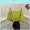 2024 Spring New Style Candy Color Shoulder Bag Street Fashion Pu Crossbody Bag