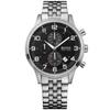 1512446 Aeroliner Chrono Black Dial Men's Watch