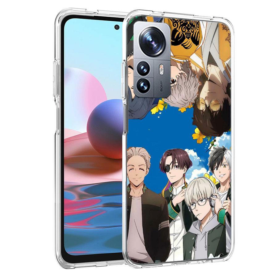 Anime Wind Breaker Sakura Phone Case For Redmi Note 15 Pro 5G 14 13 12 Pro Plus 11 11T 11E 11S 10 Pro 10S 9 9S Cover Cell Clear