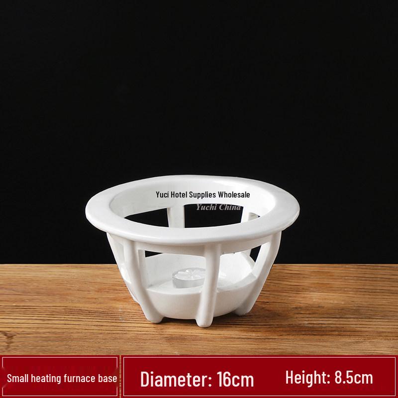 Ceramic Pure White Irregular Wok Pan Fish Plate - Cold & Hot Dish Oven Safe.