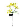 Solar Ground Insert Lights - Outdoor Simulated Flower Lights | Villa Courtyard Garden Decorative Lights