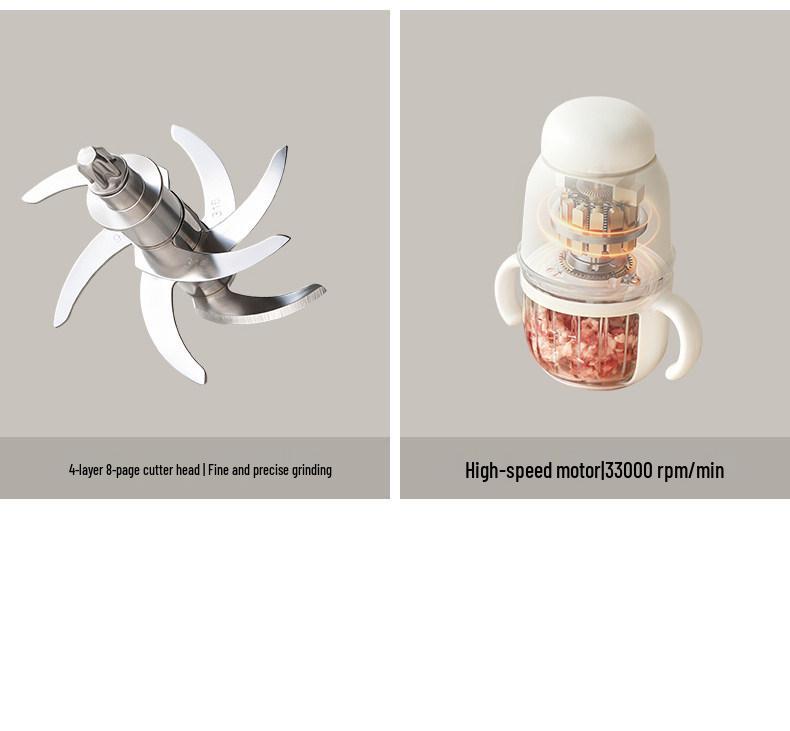 Olayks Instant Baby Food Maker: Multi-Functional Blender & Grinder for Purees, Cereal & Minced Meat