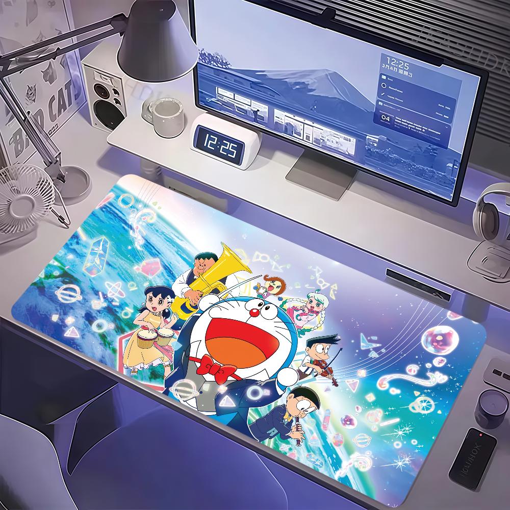 D-Doraemon Movie Nobita Earth Symphon Mouse Pad Non-slip Thickened MousePad Large Writing Lockedge Office Student Gaming Cushion