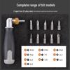 10-in-1 Multi-Angle Ratchet Screwdriver Set with Hidden Bits