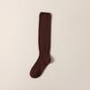 Lady Spring and Autumn Elderly Yuezi Loose Mouth Long Tube Pile Pile Cotton Socks