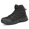 Men's High-Top Tactical Desert Boots for Camping and Hiking, Large Size 46.
